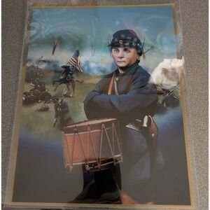 Tuff Stuff Civil War Series 1 Johnny Clem Promo 1991 Scott Wright Silhouette